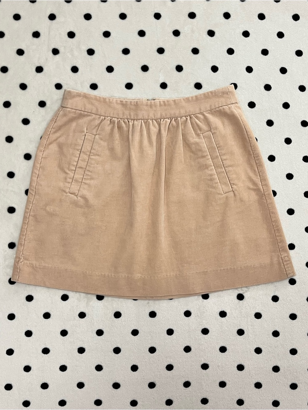 J. Crew Corduroy Mini Skirt with Pockets Size 2